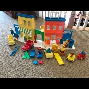 Vintage Sesame  Street town